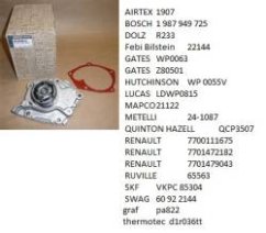 vodní čerpadlo renault,7701479043,original