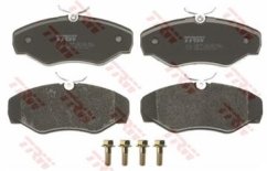 PŘEDNÍ BRZDOVÉ DESTIČKY RENAULT,TRW