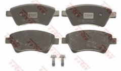 PŘEDNÍ BRZDOVÉ DESTIČKY renault TRW gdb 1552