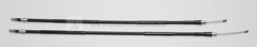 brzdové lano pro elektronickou ruční brzdu renault scenic2 ,sada 2ks