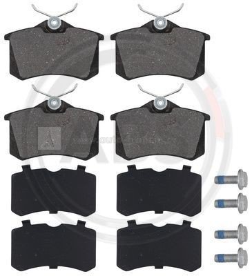 zadní brzdové desky škoda ,vw,seat,audi