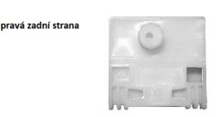 opravná sada stahovacího mechanizmu okna,renault laguna 2 FPARTS PE328,pravá zadní
