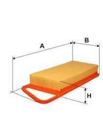 vzduchový filtr citroen,peugeot,1444.VZ,FPARTS