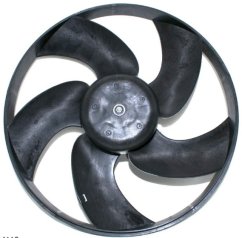 ventilator chladiče peugeot 206,125383,original