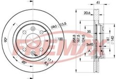 přední brzdový kotouč renault,7701204828,FREMAX