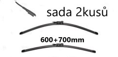 stěrače přední citroen c4 ,sada 2 kusu 600+700mm