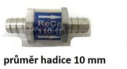 zpětný ventil paliva 10mm