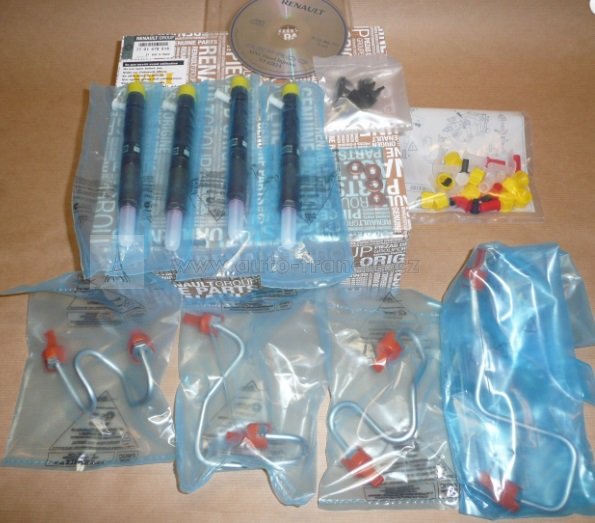 vstřikovač renault 1.5 dci,7701478016,original,sada 4ks