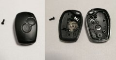 obal klíče renault dvoutlačítkový klíč renault