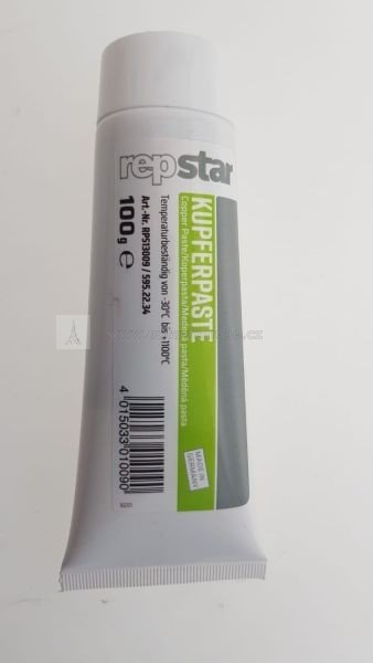 VYSOKOTEPLOTNÍ MAZIVO Kupferpaste 100g meděný mazací tuk