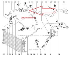 924000058r hadice chlazení renault master