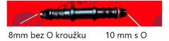 spojka palivového potrubí 8mm + 10mm