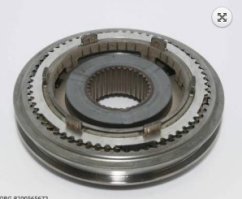 synchron převodovky  1/2  renault 326049728r, 8200565672