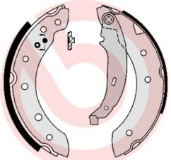 zadní brzdové čelisti citroen,peugeot,renault,,4241J1,7701208111,brembo