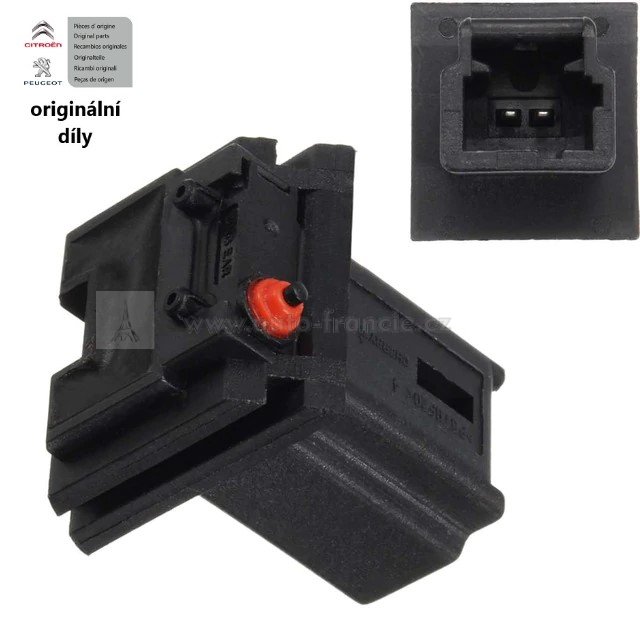 6554v5 spínač zadní kliky dveří peugeot,citroen