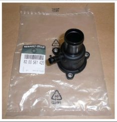 příruba termostatu renault,dacia 1.4,1.6 original 8200561420