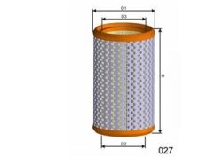 vzduchový filtr citroen,peugeot,1444.st,MISFAT r196