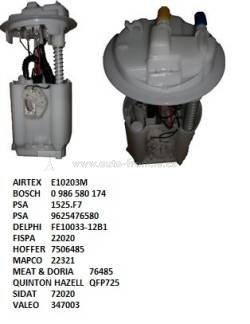 palivové čerpadlo citroen,peugeot,1525.F7*,FPARTS-KOPIE