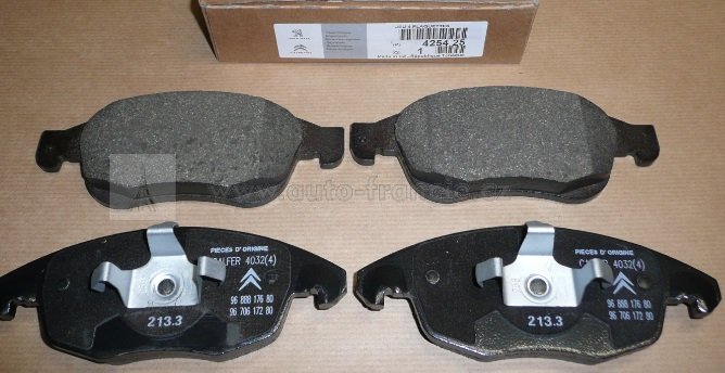 přední brzdové destičky citroen,peugeot,4254.25*,original