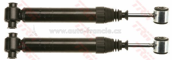 tlumič pérování peugeot 206,TRW JGT599T,zadní