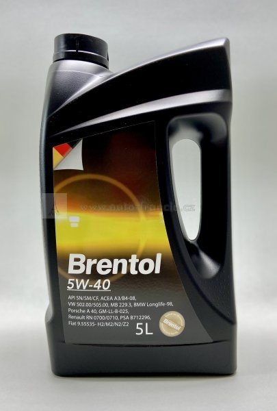 olej 5w40 brentol 5L