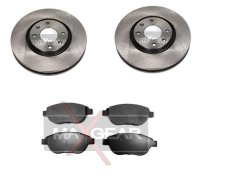 brzdy citroen,peugeot,přední brzdová sada fparts