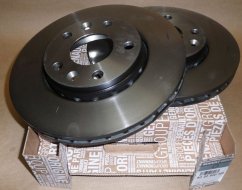 přední brzdový kotouč renault 402060010r,originální díl 402067902R