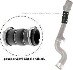 potrubí sání turba renault.dacia 1.5 dci  144600835r -pouze pryžová hadice