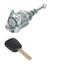 PEUGEOT 407 2004-,CITROEN C4 2004- levý + klíč
