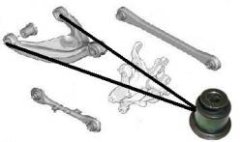 silentblok horního ramene peugeot 407,508,citroen C5,C6,m 5233 FPARTS