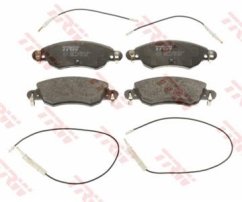 PŘEDNÍ BRZDOVÉ DESTIČKY CITROEN C5,4252.14,trw gdb1447