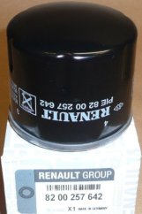 olejový filtr renault 8200257642,7700112686,originál renault