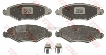 přední brzdové destičky citroen,peugeot,4254.94,4253.03,trw gdb1500