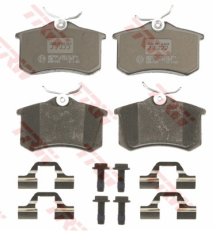 ZADNÍ BRZDOVÉ DESTIČKY citroen,peugeot ,renault,TRW GDB1330